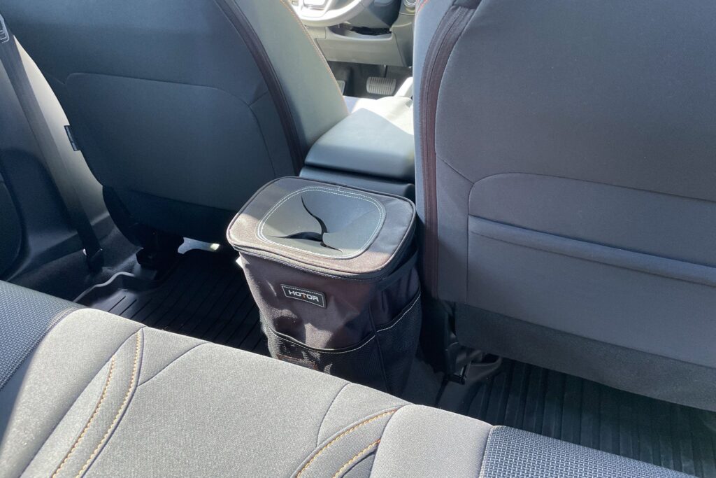 best car trash can