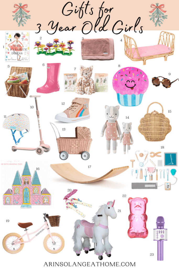 best gifts for 3 year old girl