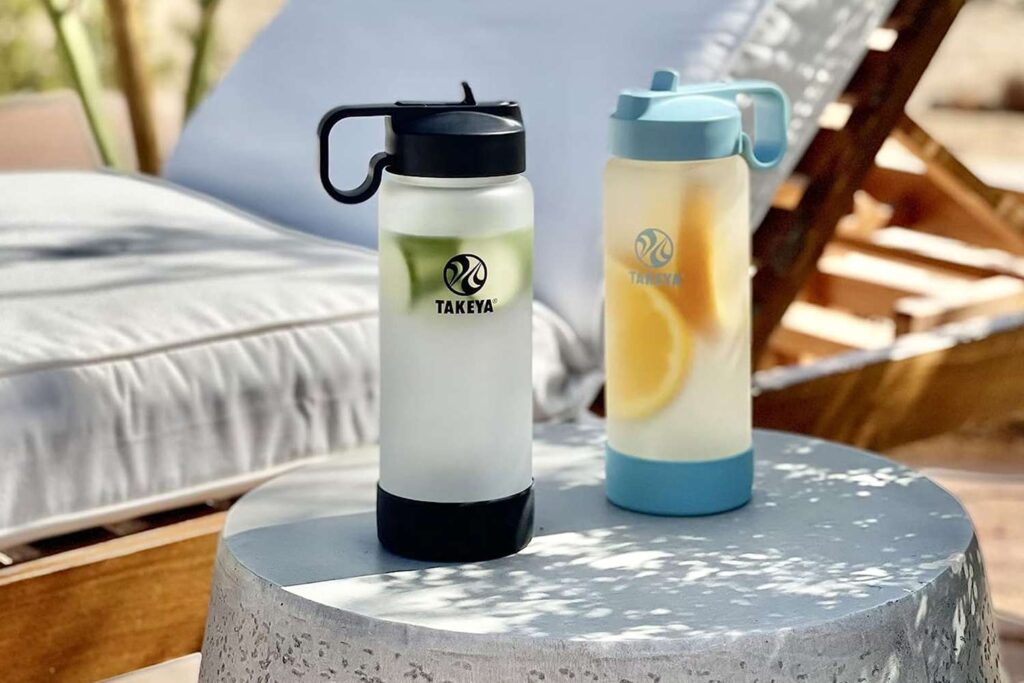 best glass water bottle