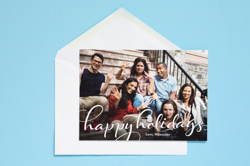 best holiday photo cards