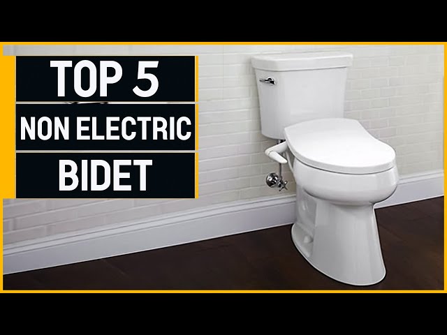 best non electric bidet