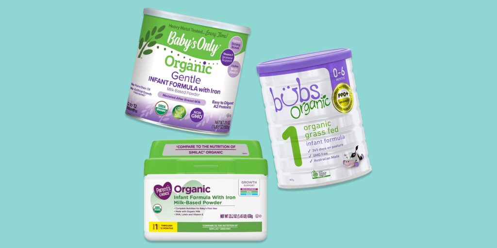 best organic infant formula brands