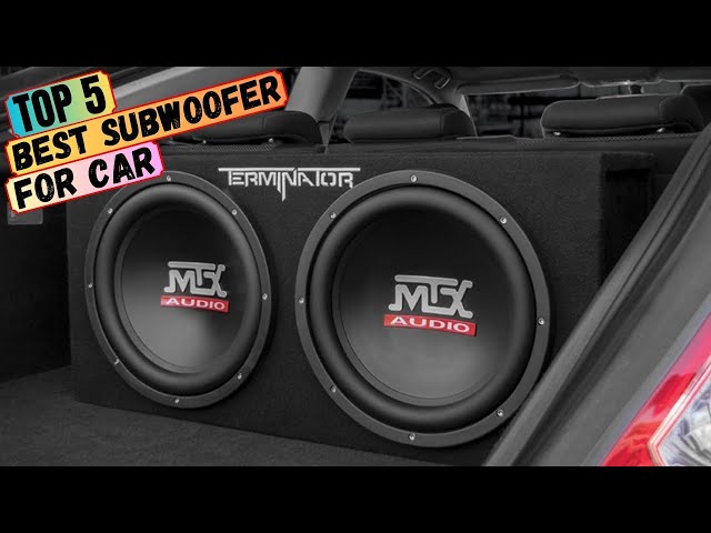 best subwoofer for car