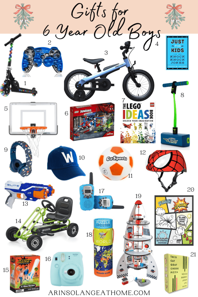 best toys for 6 year old boys